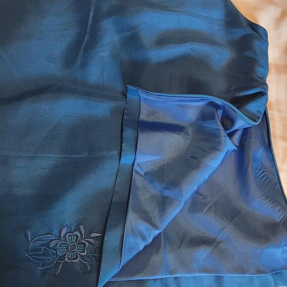 Vintage Y2K Retro Glam Silk Silk more Silk Silk ISC Jacket Top 100% Both Silk - Picture 9 of 10